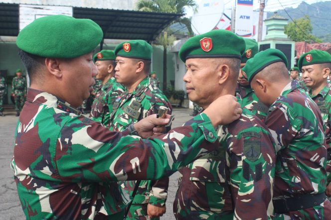 
					Dipimpin Dandim, Kodim Wonogiri Gelar Tiga Upacara Secara Bergantian