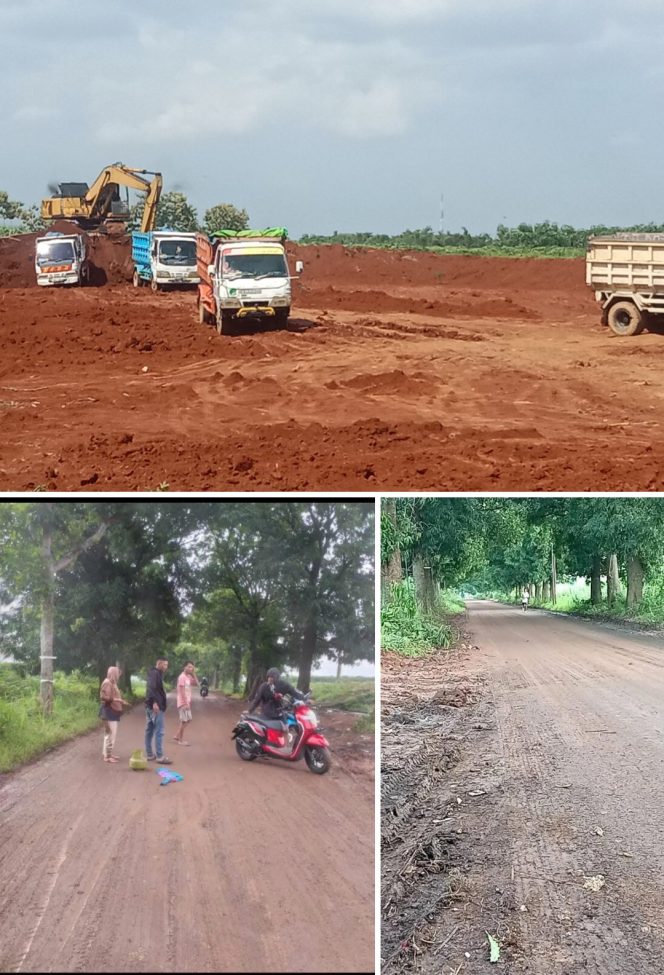 
					Adanya Galian Ilegal, Jalan Raya Jadi Licin Sehingga Pengendara Terganggu