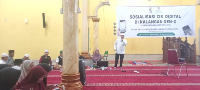 
					Baznas Pelalawan Sosialisasi ZIS Digital Kalangan Milenial GEN-Z