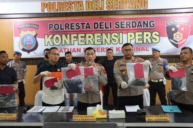 
					Tak Sampai 1×24 Jam, Satreskrim Polresta Deli Serdang Ringkus Pelaku Pembunuhan Bocah Perempuan di Batang Kuis