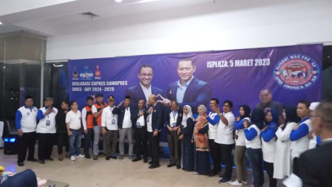 
					Aliansi Mas Pro AA Deklarasi Dukung Anies AHY