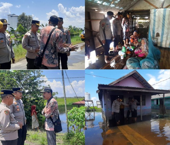 
					Bag SDM Polres Batola Lakukan Pengecekan Bantuan Bedah Rumah di Desa Jejangkit Muara