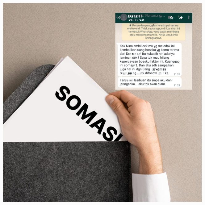 
					Gara- Gara Kirim Pesan Aneh, Mantan Anggota DPRD Deli Serdang Disomasi