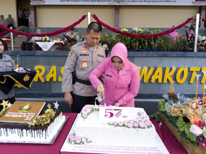 
					Setukpa Lemdiklat Polri Peringati Hari Jadinya Yang Ke 57