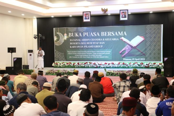 
					Mempererat Tali Silaturahmi, Dandim 1702/JWY Turut Serta Dalam Acara Buka Puasa Bersama Pilamo Group