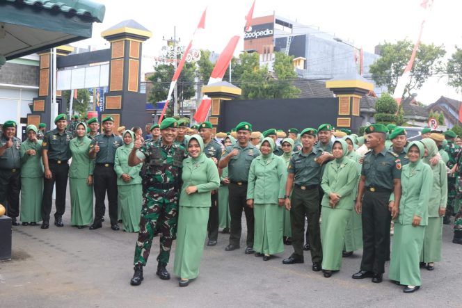 
					Kodim 0808/Blitar, Gelar Pelantikan Kenaikan Pangkat Anggota Bintara, Periode 1 April 2023