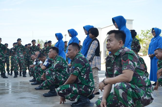 
					Upacara Kenaikan Pangkat Prajurit Lanal Dumai