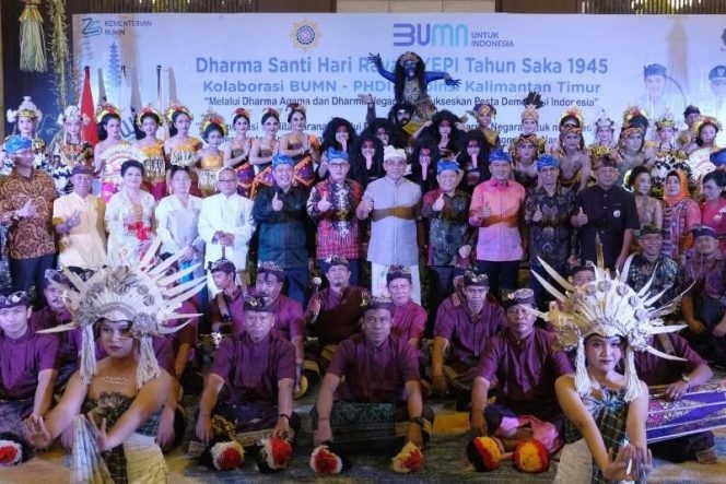 
					Kementrian BUMN Gelar Dharma Santi Nyepi di Bali