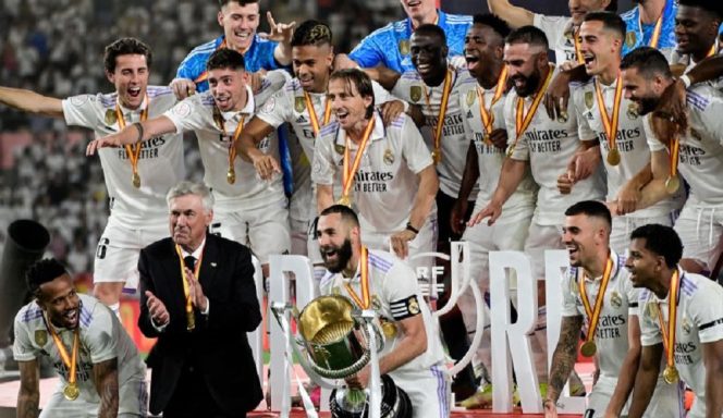
					2 Gol Rodrygo Antar Real Madrid Juara Copa del Rey 2022/2023
