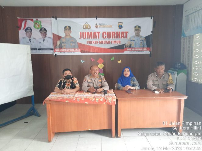 
					Polsek Medan Timur Ajak Masyarakat Untuk Bersama Sama Antisipasi dan Mencegah Aksi Begal