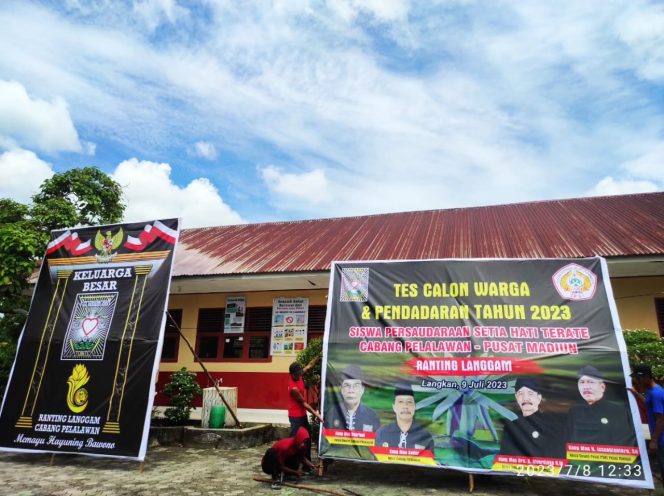 
					Sebanyak 184 Orang Ikuti Pendadaran Calon Warga PSHT Di Desa Langkan