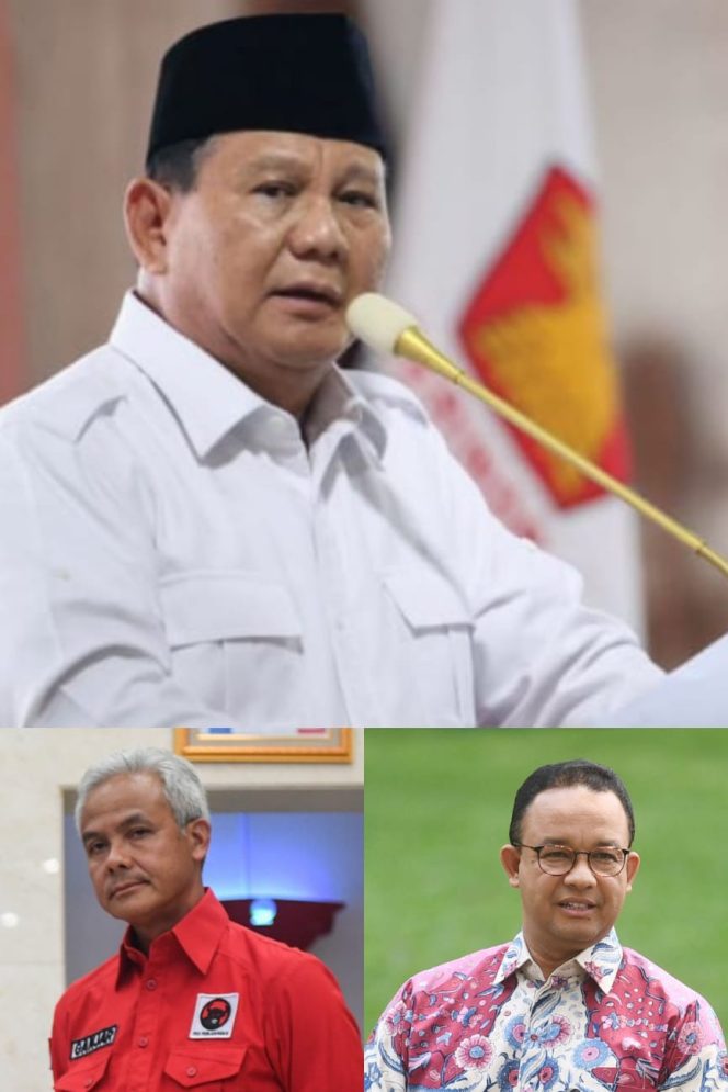 
					Hasil Survei Pilpres 2024 Terbaru, Prabowo Menang Head To Head Dan Simulasi 3 Nama