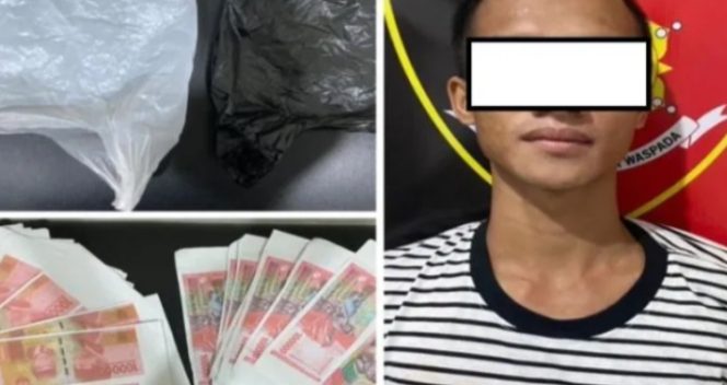 
					Pemuda berinisial AR (24), yang berasal dari Desa Sungai Kupang, Kecamatan Kandangan, Kalimantan Selatan, ditangkap oleh petugas Polres Hulu Sungai Selatan (HSS) karena diduga memiliki puluhan lembar uang palsu pecahan Rp100 ribu