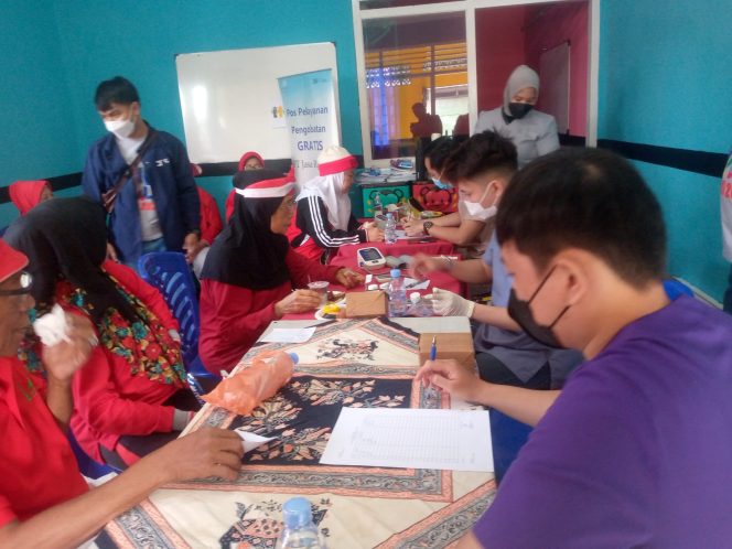 
					Jasa Raharja Cabang Jakarta mengadakan Pos Pelayanan Pengobatan Gratis yang ditujukan kepada masyarakat pengguna angkutan dan pramudi angkutan umum berlokasi di wilayah Jatiwaringin