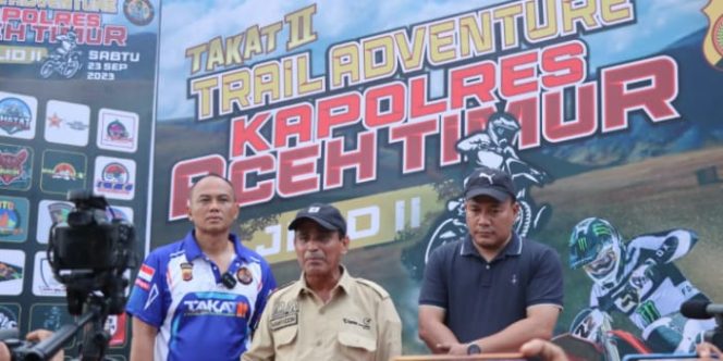 
					Kapolres Aceh Timur Bersama Pj Bupati Aceh Timur lepas peserta TAKAT II Tahun 2023