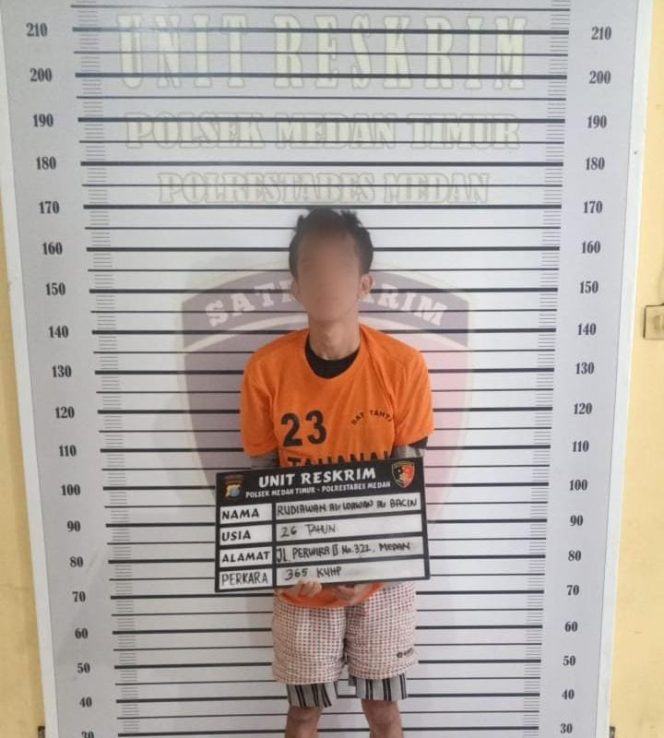 
					Polsek Medan Timur ringkus pelaku pencurian sepeda motor di Jalan Cemara