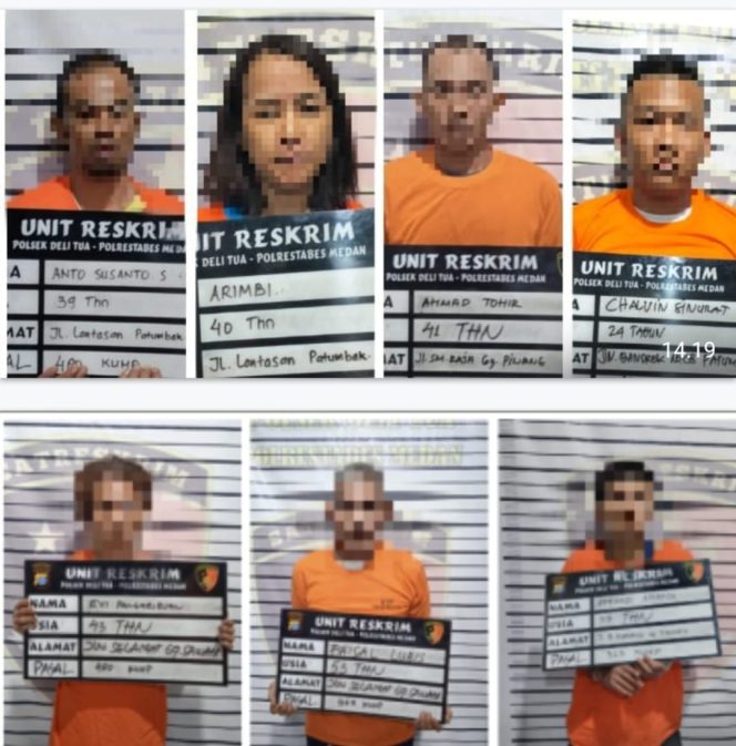 
					Tersangka kasus Curat dengan kerugian capai hampir 1 M