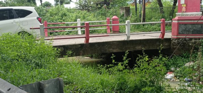 
					Salah satu jembatan yang ada di Sungai Simo Juwana