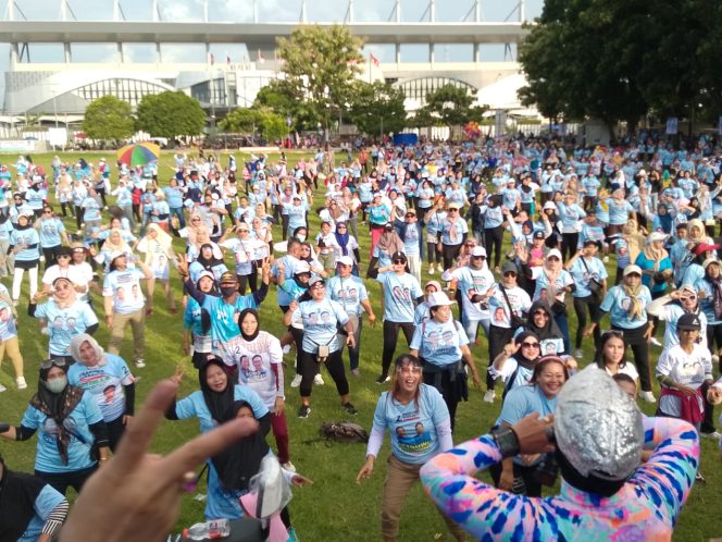 
					Senam Gemoy TKD Prabowo-Gibran di Kudus