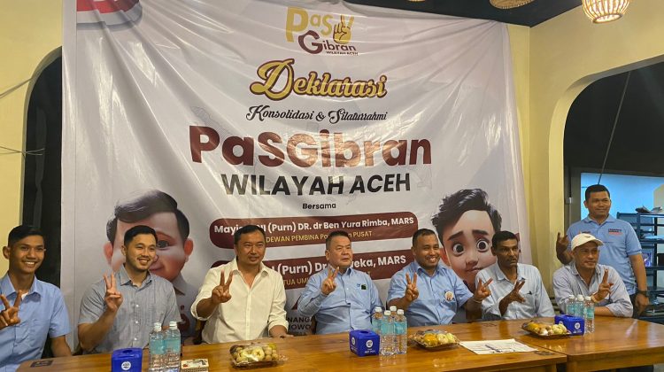 Relawan Pas Gibran Aceh