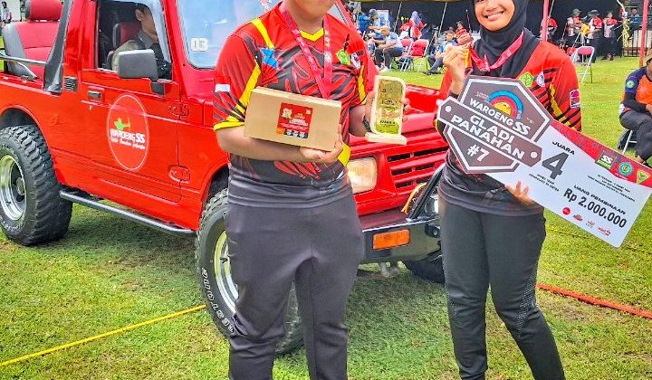 Satrio Priambodo Pradipo dan Adila Hermulia Putri Raih 1 Medali Mix Team Divisi Compound Dalam Kejuaraan Panahan Gladi #7 Warung SS 2024
