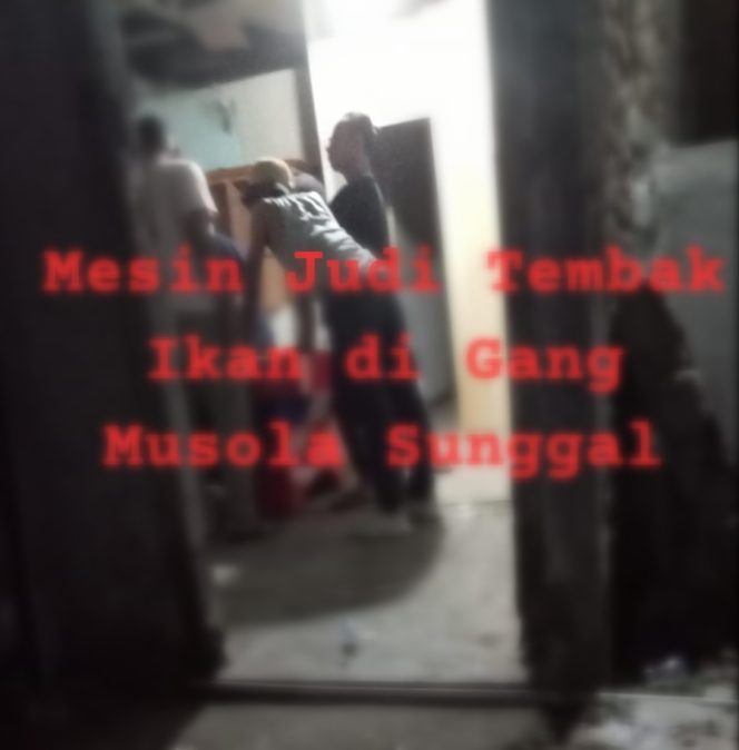 
					Warga Kecamatan Medan Sunggal belakangan ini mendadak resah akibat maraknya mesin judi tembak ikan di gang mushola