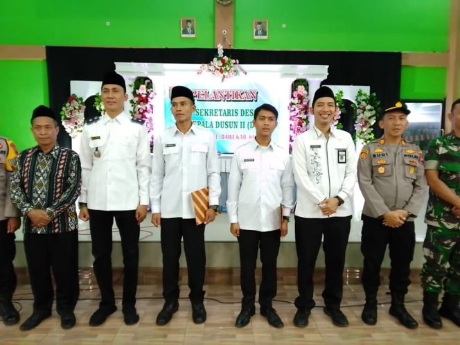 
					Resmi dilantik, dua peserta seleksi perangkat desa Piji kecamatan Dawe Kudus