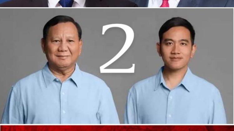 Kolase pasangan Pilpres 2024