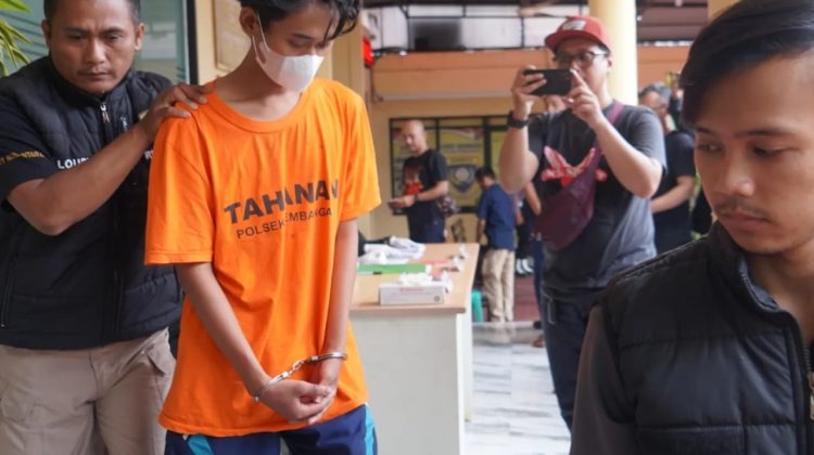 pelaku IM diamankan aparat Polsek Kembangan Polres Metro Jakarta Barat