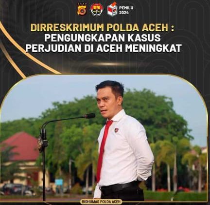 Dir-reskrimum Polda Aceh, Kombes Pol. Ade Harianto