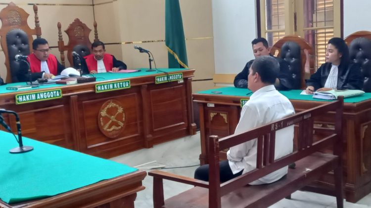 Sidang lanjutan perkara dugaan korupsi mantan Kadis Kesehatan Provsu dan rekanan dengan agenda pembacaan eksepsi penasihat hukum