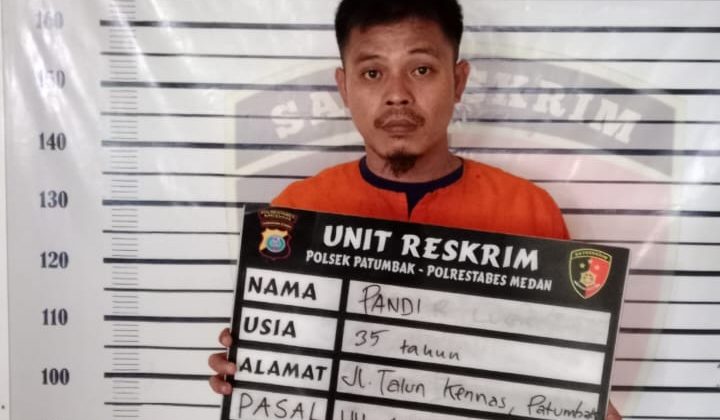 FA, bandar sabu yang diamankan polisi Patumbak di lokasi judi