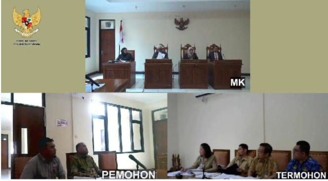 
					Sidang Informasi Publik antara Lembaga PKN (Pemantau Keuangan Negara) sebagai pemohon versus Sekda Kabupaten Rembang Jawa Tengah selaku termohon, yang dilakukan di Komisi Informasi Jawa Tengah yang beralamat di Jl. Tri Lomba Juang No.18, Mugassari, Kota Semarang