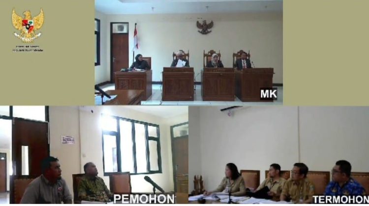 Sidang Informasi Publik antara Lembaga PKN (Pemantau Keuangan Negara) sebagai pemohon versus Sekda Kabupaten Rembang Jawa Tengah selaku termohon, yang dilakukan di Komisi Informasi Jawa Tengah yang beralamat di Jl. Tri Lomba Juang No.18, Mugassari, Kota Semarang