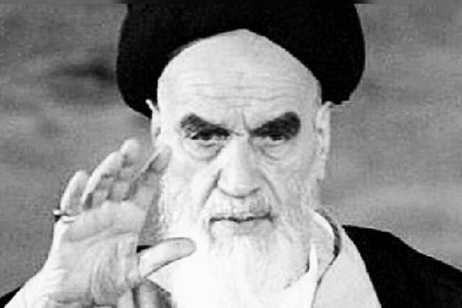 
					Pemimpin spiritual Iran, Ayatollah Sayyid Ruhollah Musavi Khomeini