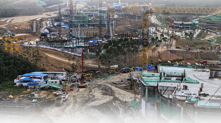 Progess pembangunan IKN