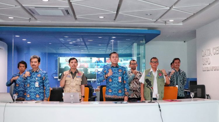 Webinar dalam rangka pemaduan unsur-unsur penanggulangan bencana ke dalam Rencana Pembangunan Jangka Menengah Daerah (RPJMD) yang diselenggarakan secara hybrid