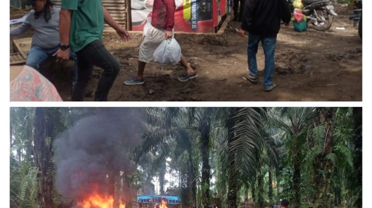 Barak narkoba dan judi yang ada di Desa Namorih, Kecamatan Pancur Batu, Kabupaten Deli Serdang