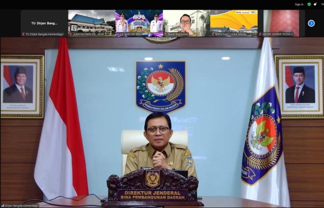 
					Dirjen Bina Pembangunan Daerah Kemendagri, Restuardy Daud