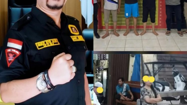 Ketua OKK DPC Grib Jaya Kota Medan, Dudi Efni Pasaribu, kecam keras kasus kekerasan terhadap seorang bocah berusia 10 tahun di Padanglawas. (Kolase:LD)