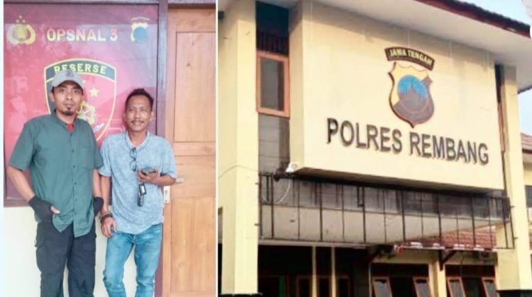 BRANDAL ALIF APRESIASI KINERJA POLRES REMBANG, TEGASKAN AKAN  KAWAL KASUS AMUK MASSA KEPADA PEMUDA HINGGA TUNTAS