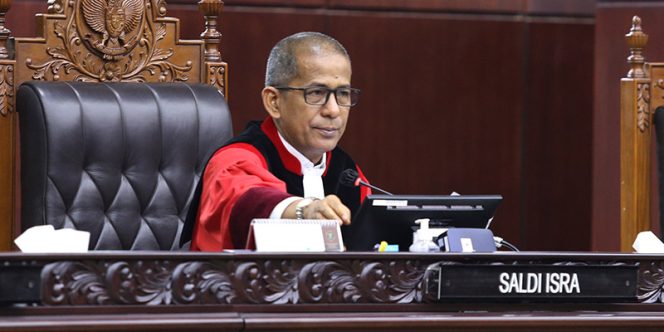 
					Wakil Ketua MK Saldi Isra (Foto:Ist/In)
