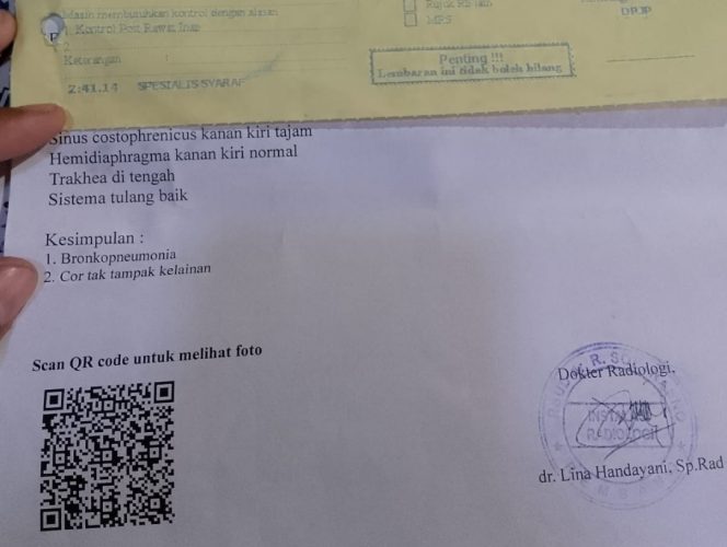 
					Pemanfaatan antrean online di RSUD dr. R. Soetrasno Rembang melalui aplikasi Mobile JKN (MJKN) secara signifikan