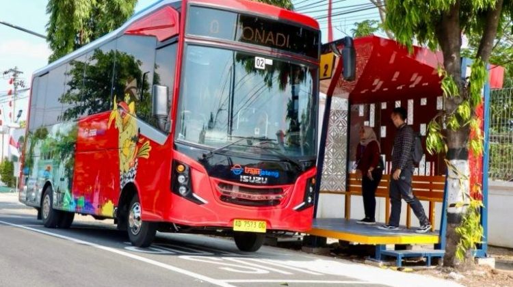 Bus Rapid Transit (BRT) Trans Jateng. (Foto:Dok.Pemprov Jtg)
