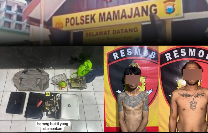 
					Aksi pencurian terjadi di sebuah rumah di Jalan Tanjung Alang, Kecamatan Mamajang, Kota Makassar pada hari Jum’at tanggal 16 Januari 2026. (Kolase:Dok.Polsek Mamajang)
