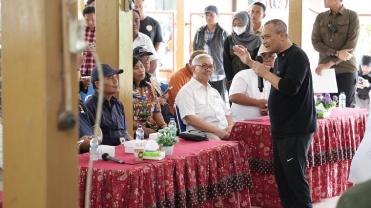 Luthfi menegaskan, penanganan darurat harus dilakukan secara kolaboratif dengan melibatkan Pemprov Jateng, Pemkab Grobogan, Balai Besar Wilayah Sungai (BBWS) Pemali–Juana, serta unsur TNI/Polri. (Foto:Dok.Jatengprov)
