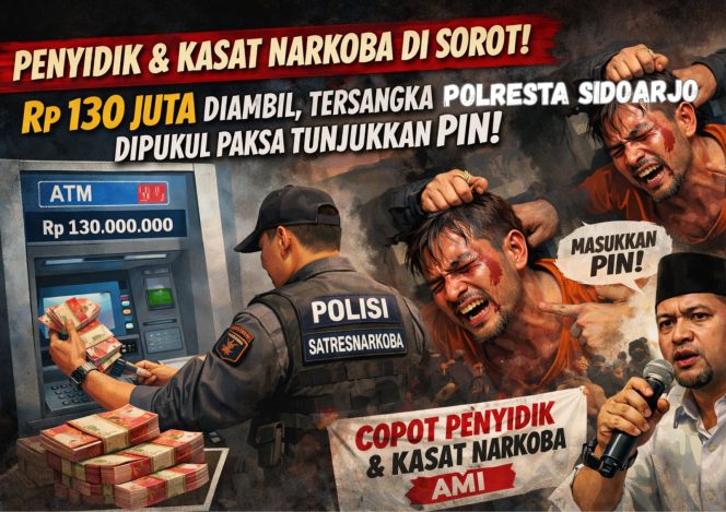 
					Tersangka diduga dipukul untuk memaksa menunjukkan PIN ATM, hingga akhirnya uang Rp130 juta tersebut ditarik tanpa alasan yang jelas. (Foto:Ilustrasi/AMI)
