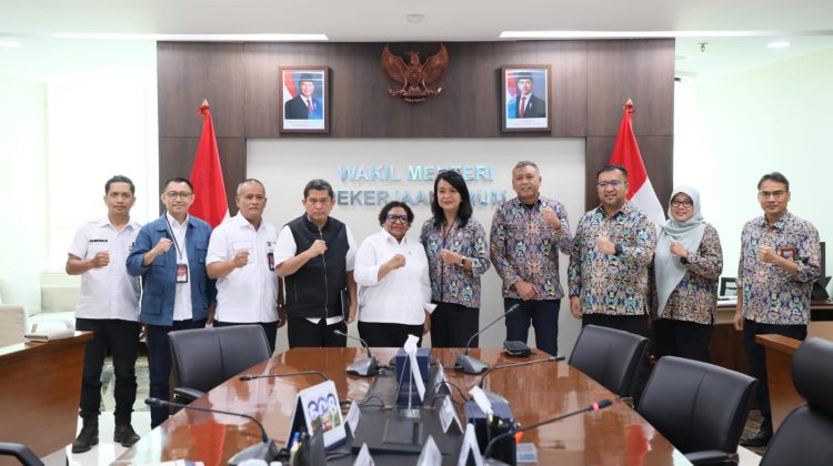 Rapat bersama Kemendagri dan Kementerian PU membahas perkembangan KIPP DOB Papua di Kantor Kementerian PU, Jakarta, Rabu (25/2/2026). (Foto:Dok.Kemendagri)
