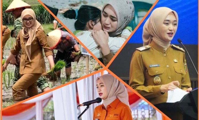 Wagub Lampung, Jihan Nurlela. (Kolase:Ist)
