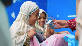 Secara umum, anak sekolah yang bersekolah lima hari dalam seminggu akan menerima MBG sesuai hari sekolah, yakni lima hari. (Foto:Dok.BGN)
